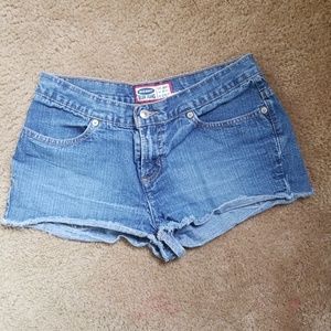 Denim shorts